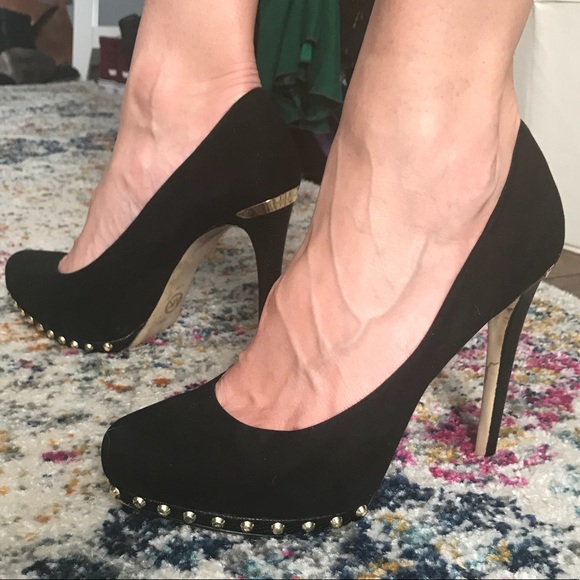 Michael Kors black suede shoes - Picture 3 of 8